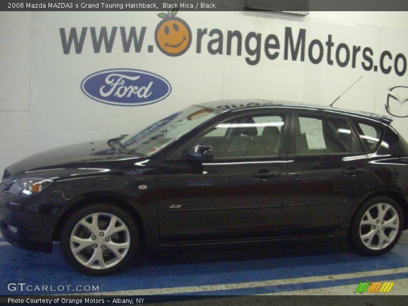Black Mica / Black 2008 Mazda MAZDA3 s Grand Touring Hatchback