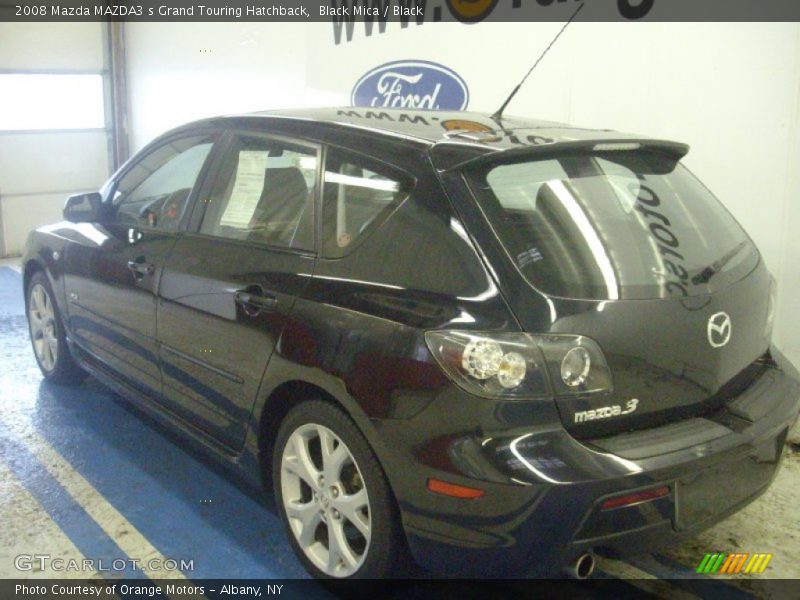 Black Mica / Black 2008 Mazda MAZDA3 s Grand Touring Hatchback