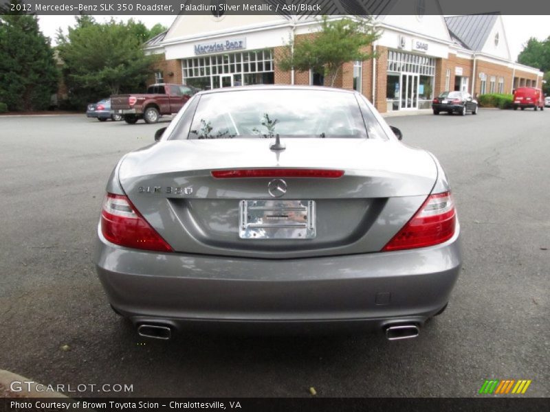 Paladium Silver Metallic / Ash/Black 2012 Mercedes-Benz SLK 350 Roadster