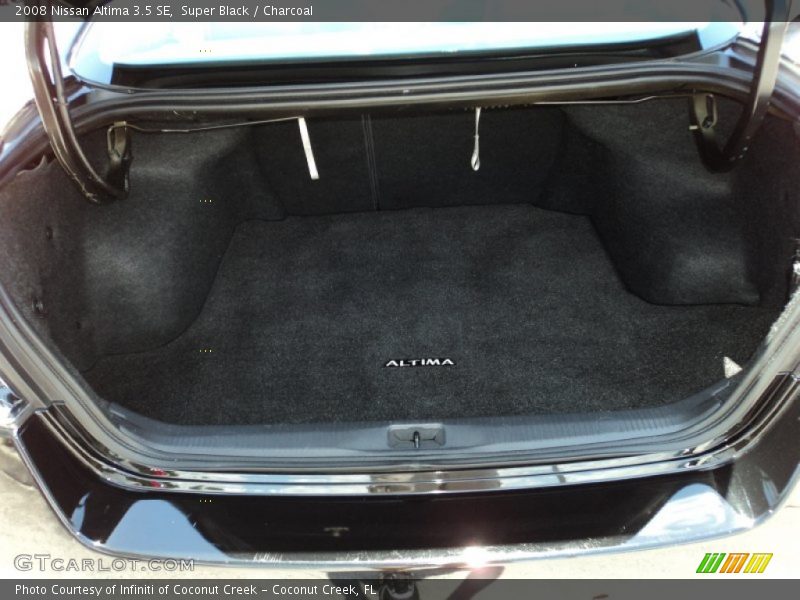 Super Black / Charcoal 2008 Nissan Altima 3.5 SE