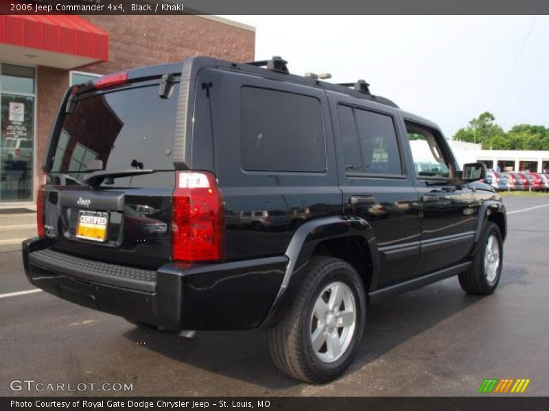 Black / Khaki 2006 Jeep Commander 4x4