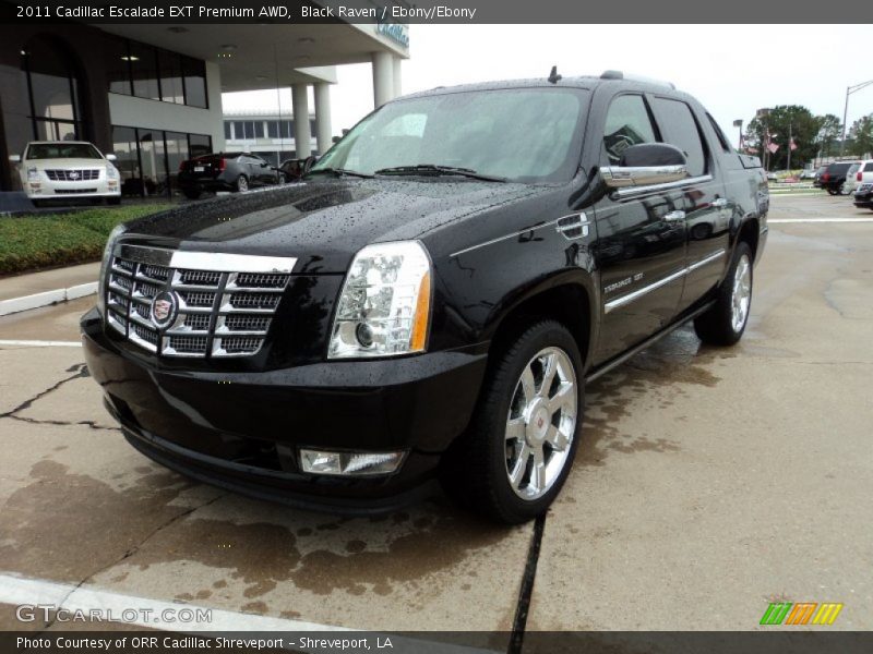 Front 3/4 View of 2011 Escalade EXT Premium AWD