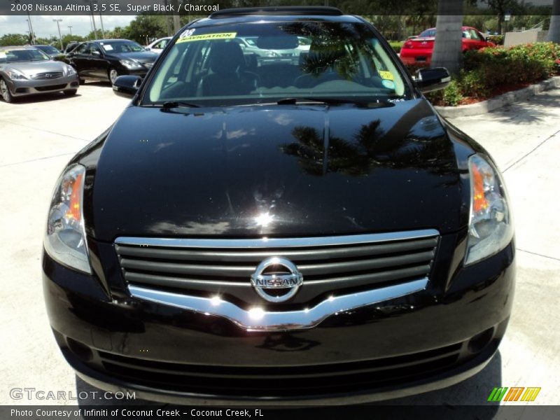 Super Black / Charcoal 2008 Nissan Altima 3.5 SE