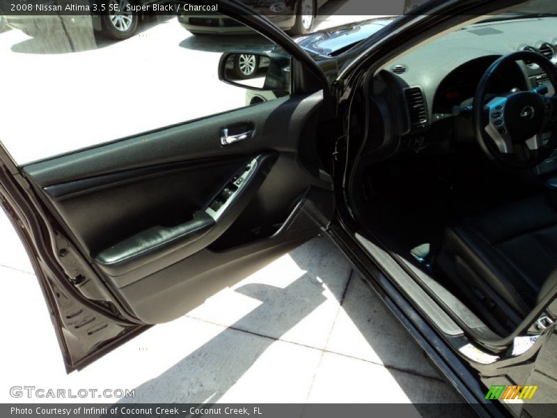 Super Black / Charcoal 2008 Nissan Altima 3.5 SE