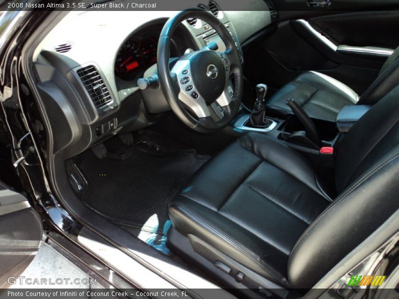 Super Black / Charcoal 2008 Nissan Altima 3.5 SE