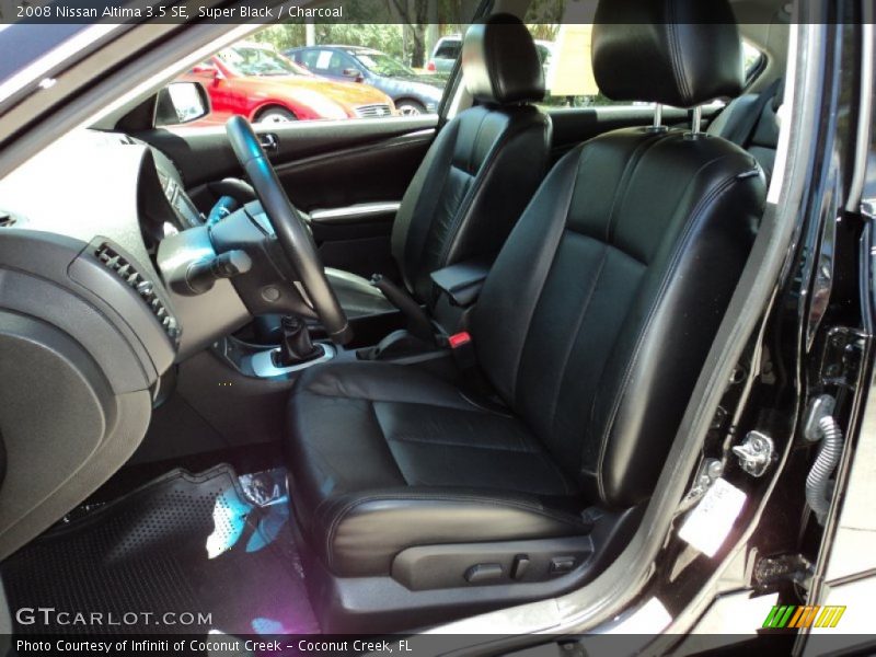 Super Black / Charcoal 2008 Nissan Altima 3.5 SE