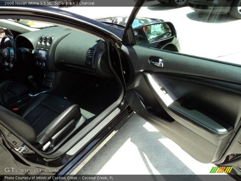 Super Black / Charcoal 2008 Nissan Altima 3.5 SE