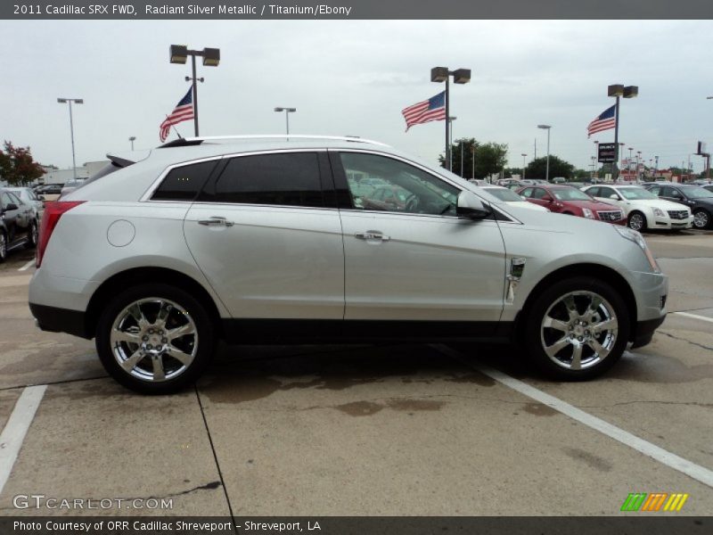Radiant Silver Metallic / Titanium/Ebony 2011 Cadillac SRX FWD