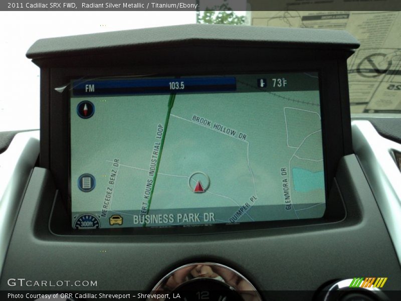 Radiant Silver Metallic / Titanium/Ebony 2011 Cadillac SRX FWD