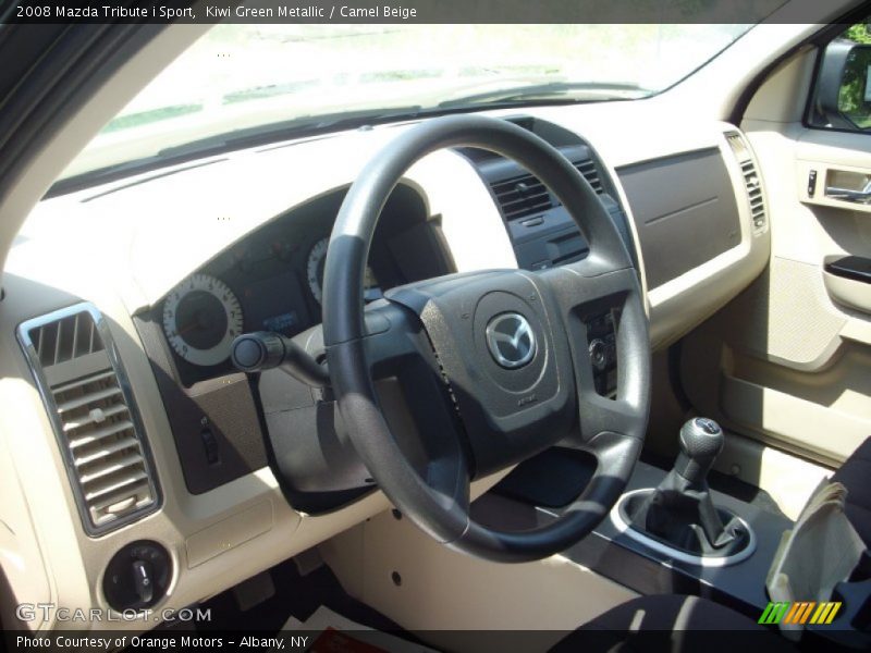  2008 Tribute i Sport Camel Beige Interior
