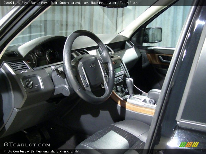 Java Black Pearlescent / Ebony Black 2006 Land Rover Range Rover Sport Supercharged