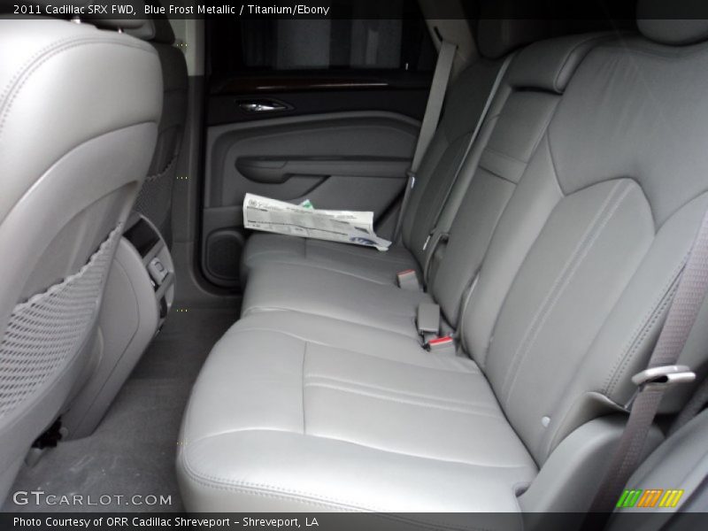 Blue Frost Metallic / Titanium/Ebony 2011 Cadillac SRX FWD