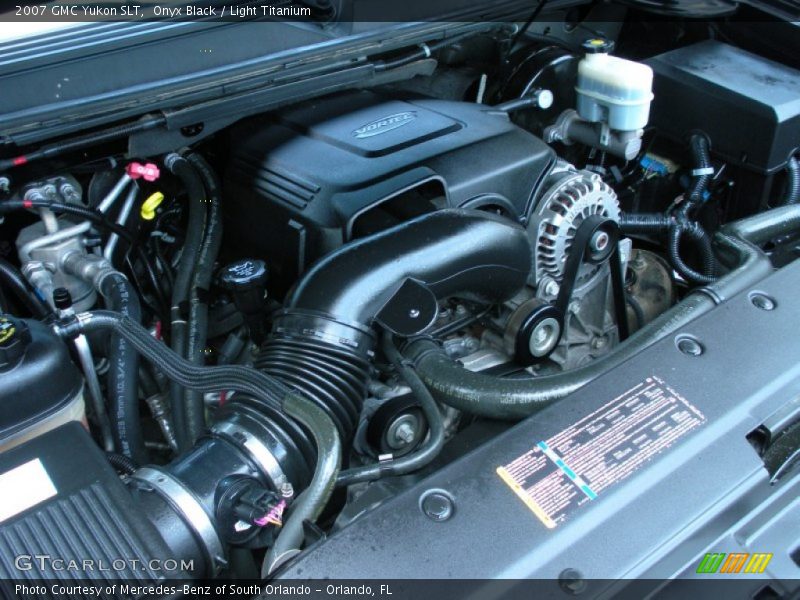 Onyx Black / Light Titanium 2007 GMC Yukon SLT