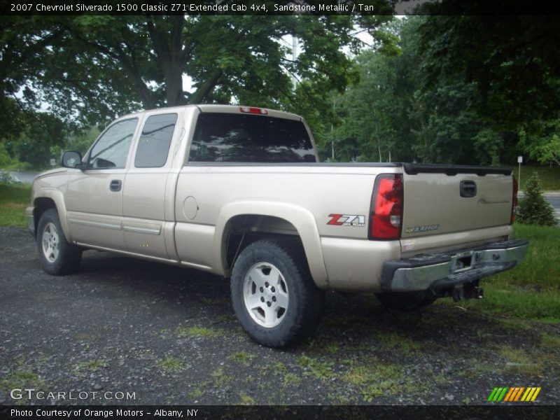 Sandstone Metallic / Tan 2007 Chevrolet Silverado 1500 Classic Z71 Extended Cab 4x4
