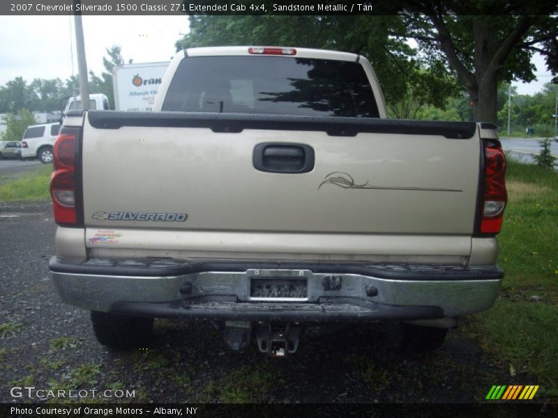 Sandstone Metallic / Tan 2007 Chevrolet Silverado 1500 Classic Z71 Extended Cab 4x4