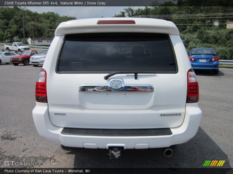 Natural White / Stone Gray 2008 Toyota 4Runner SR5 4x4