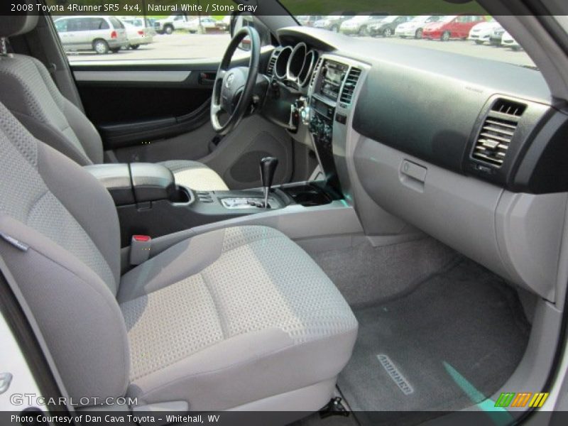 Natural White / Stone Gray 2008 Toyota 4Runner SR5 4x4