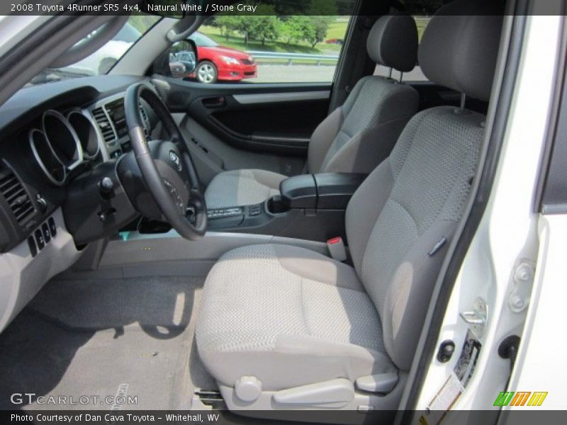 Natural White / Stone Gray 2008 Toyota 4Runner SR5 4x4