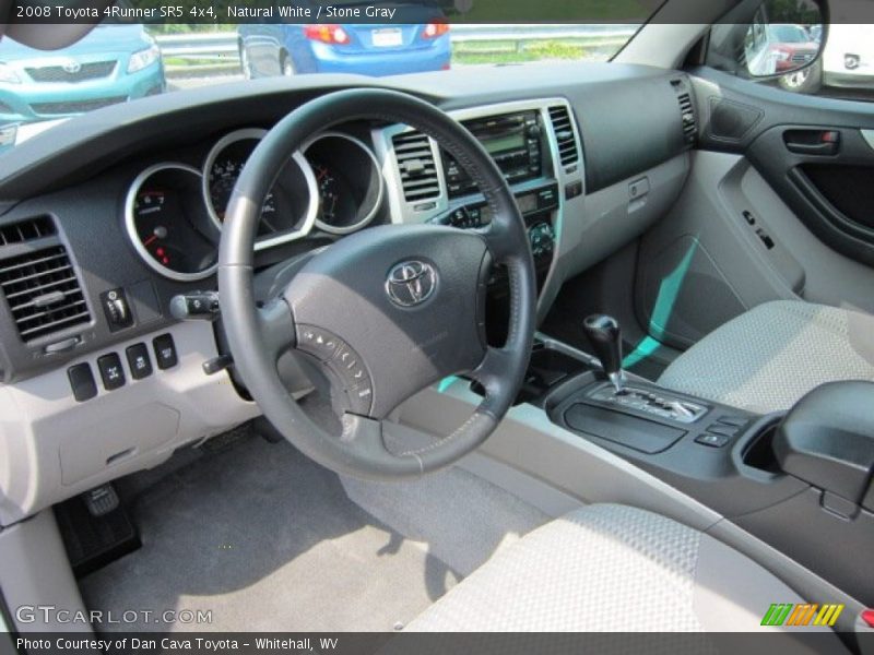 Natural White / Stone Gray 2008 Toyota 4Runner SR5 4x4