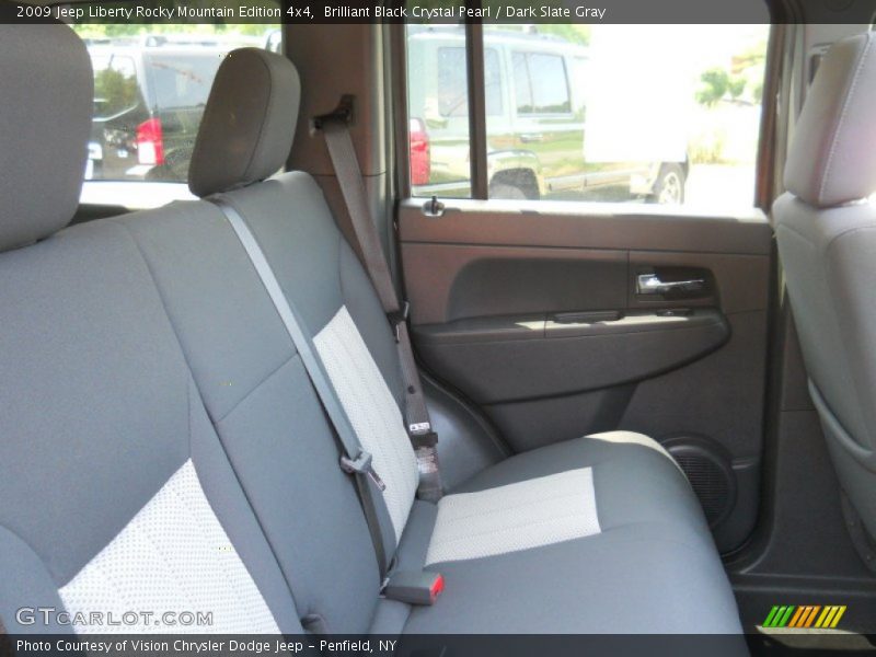 Brilliant Black Crystal Pearl / Dark Slate Gray 2009 Jeep Liberty Rocky Mountain Edition 4x4