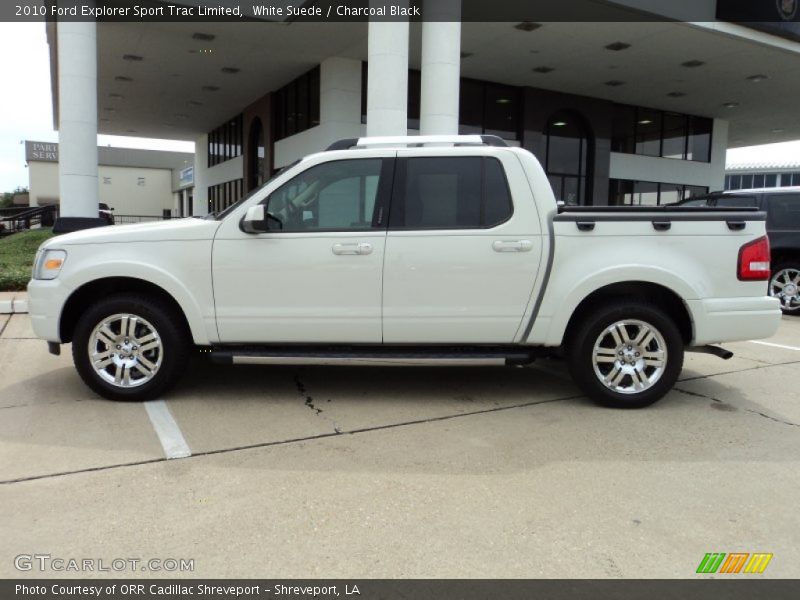  2010 Explorer Sport Trac Limited White Suede