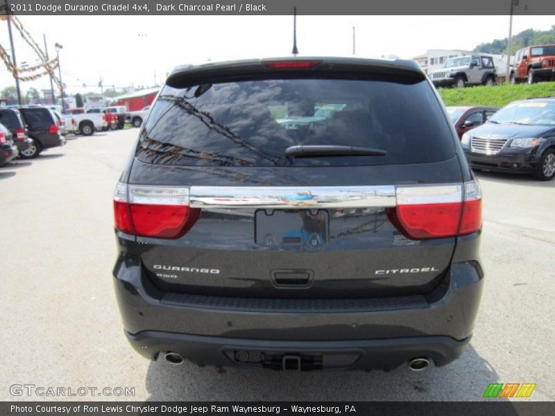 Dark Charcoal Pearl / Black 2011 Dodge Durango Citadel 4x4