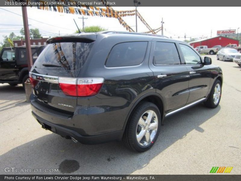 Dark Charcoal Pearl / Black 2011 Dodge Durango Citadel 4x4