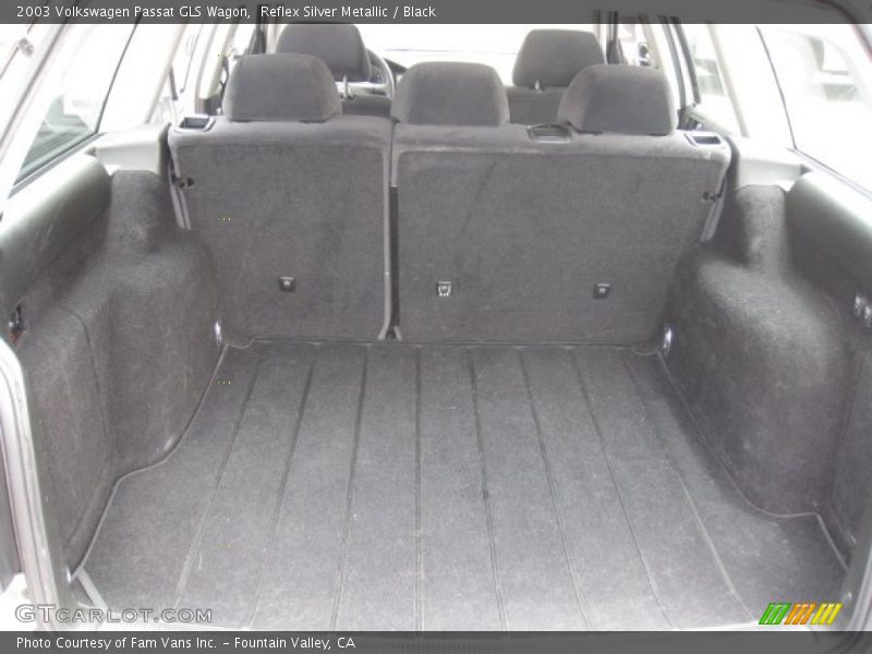Reflex Silver Metallic / Black 2003 Volkswagen Passat GLS Wagon