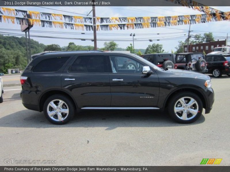 Dark Charcoal Pearl / Black 2011 Dodge Durango Citadel 4x4