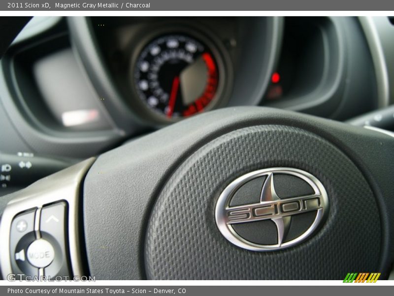 Magnetic Gray Metallic / Charcoal 2011 Scion xD