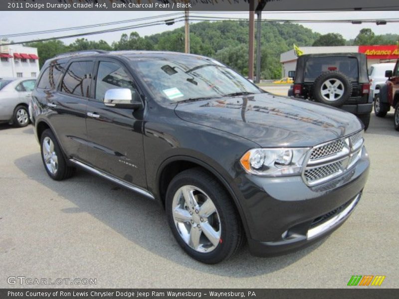 Dark Charcoal Pearl / Black 2011 Dodge Durango Citadel 4x4