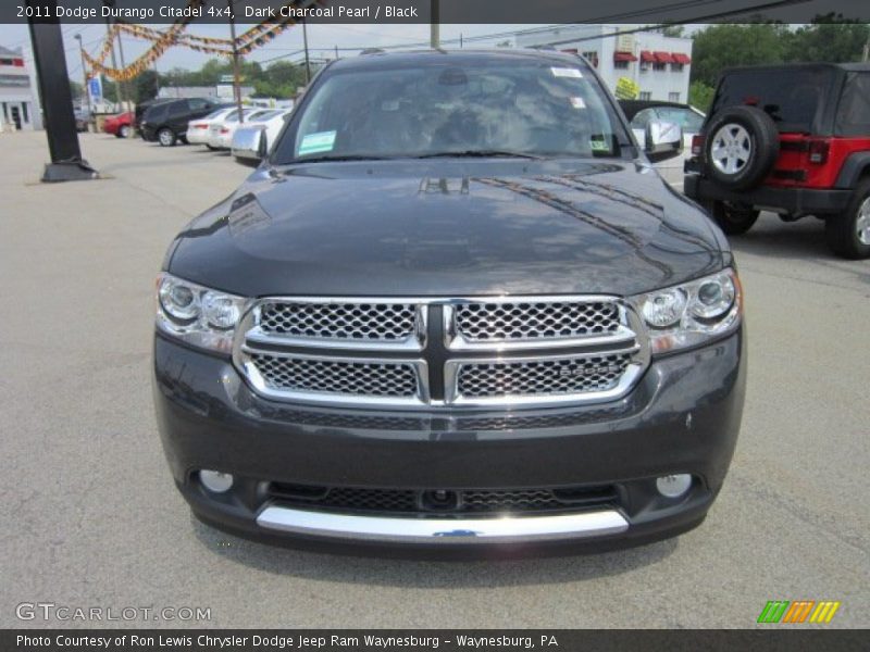 Dark Charcoal Pearl / Black 2011 Dodge Durango Citadel 4x4
