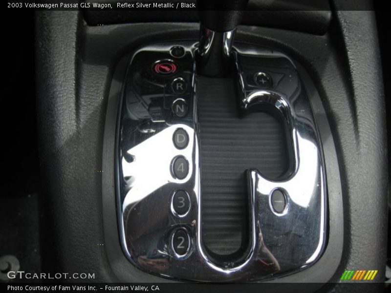Reflex Silver Metallic / Black 2003 Volkswagen Passat GLS Wagon