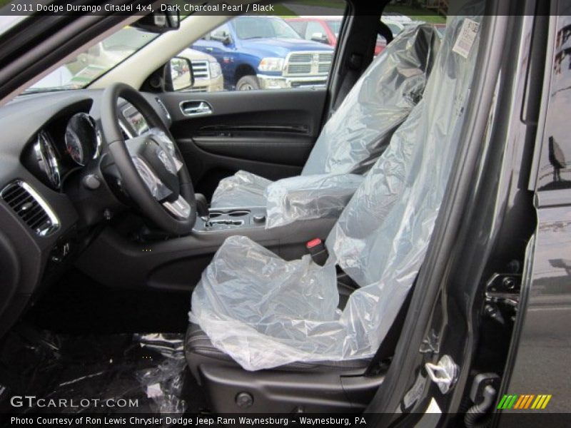 Dark Charcoal Pearl / Black 2011 Dodge Durango Citadel 4x4