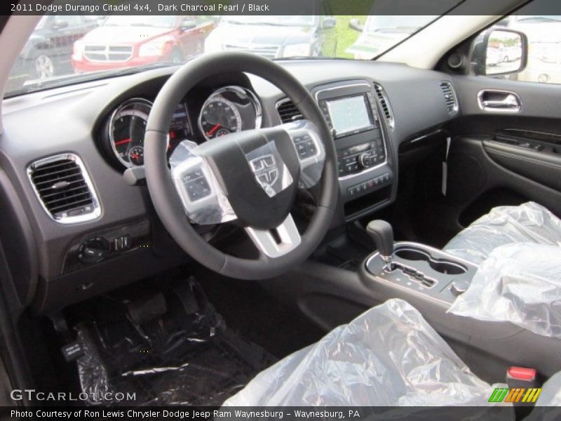 Dark Charcoal Pearl / Black 2011 Dodge Durango Citadel 4x4
