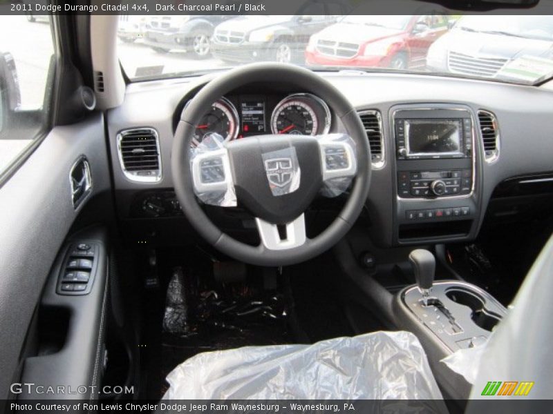 Dark Charcoal Pearl / Black 2011 Dodge Durango Citadel 4x4