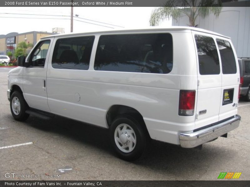 Oxford White / Medium Flint 2008 Ford E Series Van E150 Passenger
