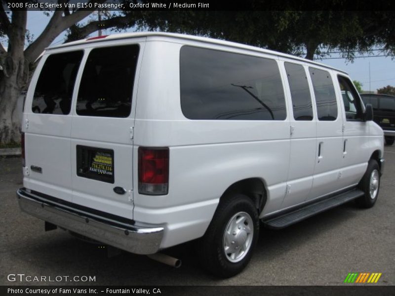Oxford White / Medium Flint 2008 Ford E Series Van E150 Passenger