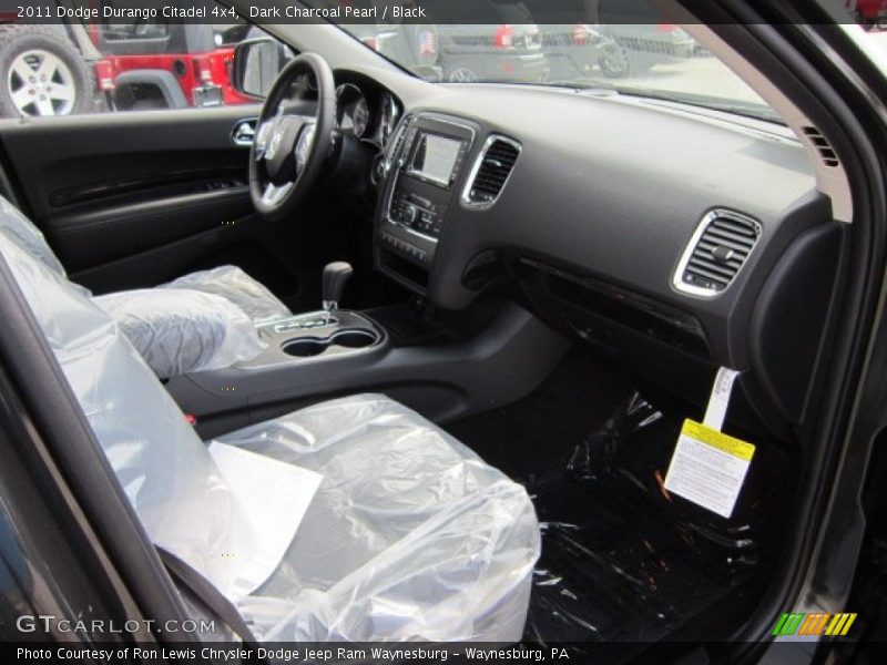 Dark Charcoal Pearl / Black 2011 Dodge Durango Citadel 4x4