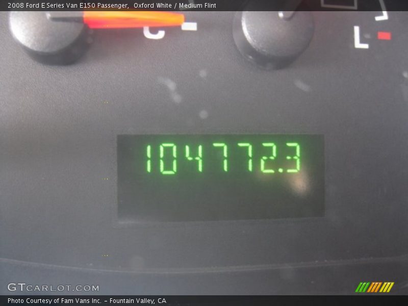 Oxford White / Medium Flint 2008 Ford E Series Van E150 Passenger