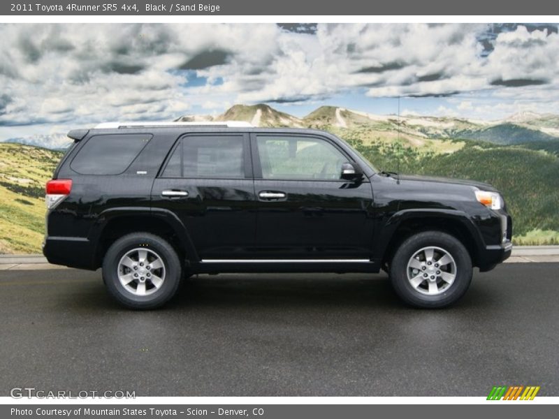 Black / Sand Beige 2011 Toyota 4Runner SR5 4x4