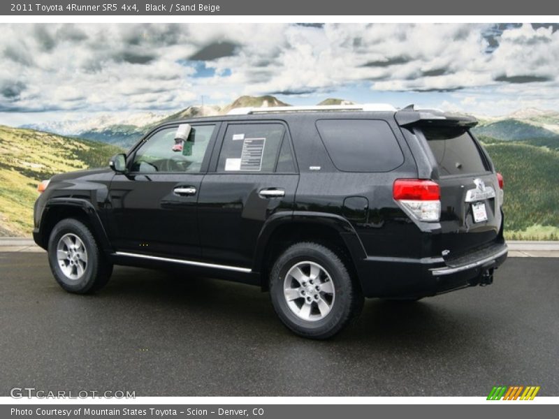 Black / Sand Beige 2011 Toyota 4Runner SR5 4x4