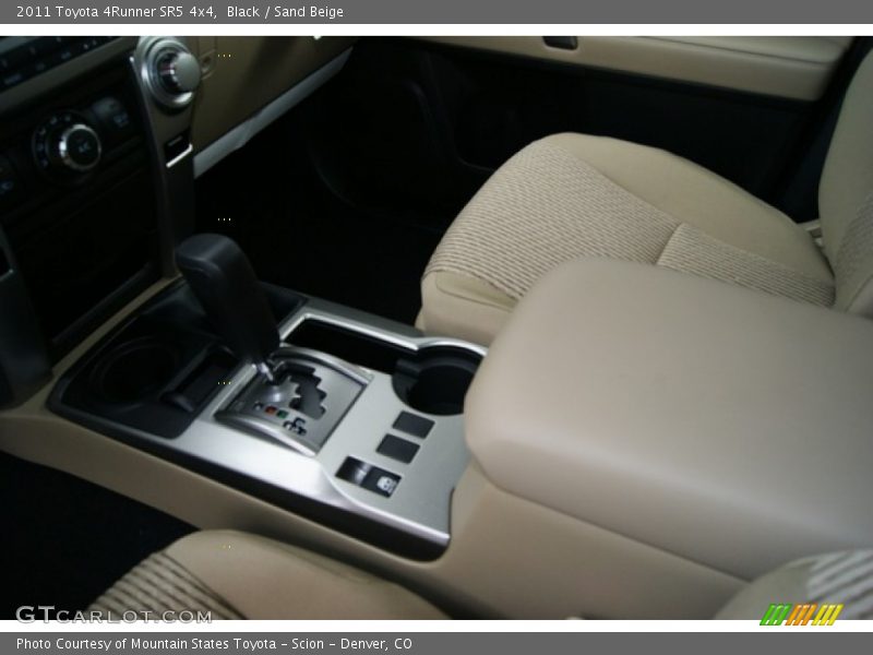 Black / Sand Beige 2011 Toyota 4Runner SR5 4x4