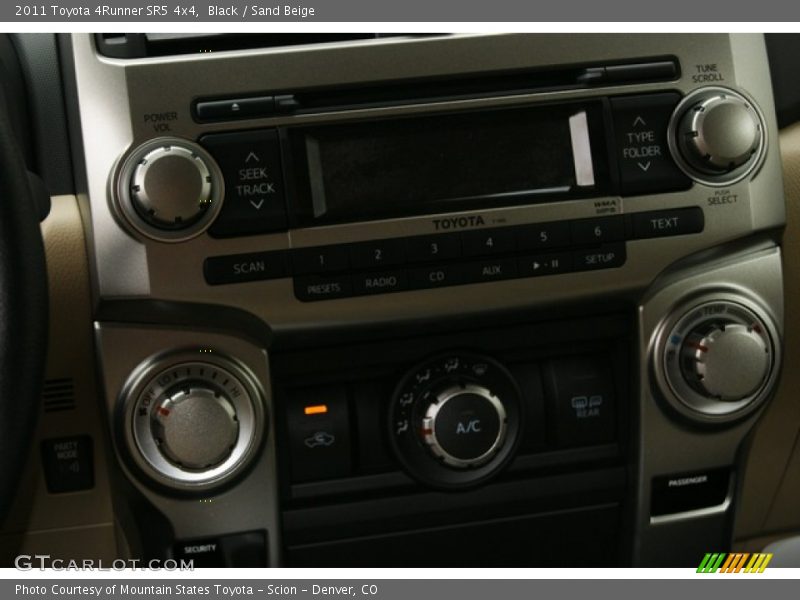 Black / Sand Beige 2011 Toyota 4Runner SR5 4x4