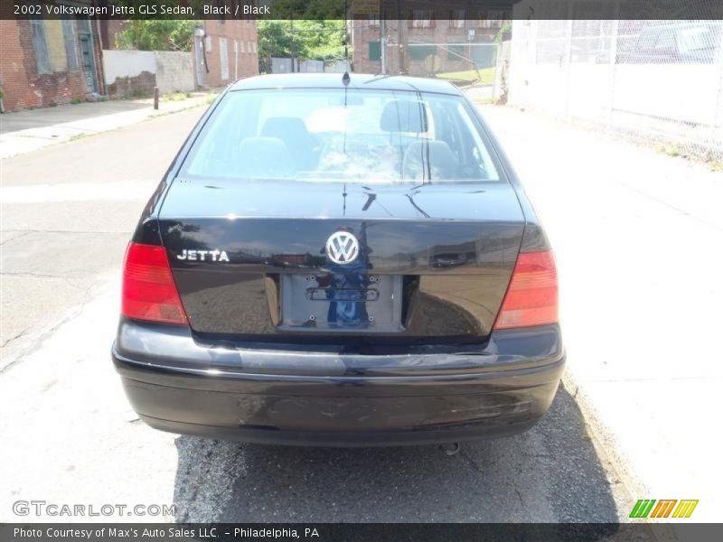Black / Black 2002 Volkswagen Jetta GLS Sedan