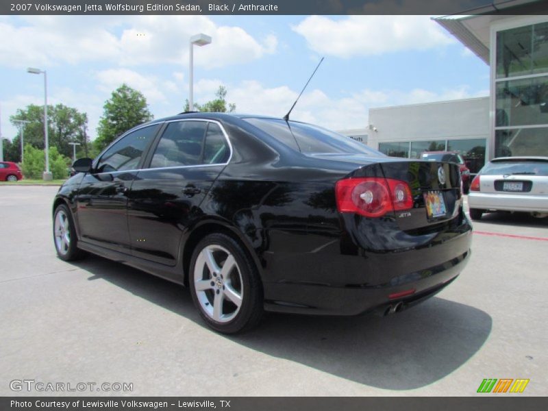 Black / Anthracite 2007 Volkswagen Jetta Wolfsburg Edition Sedan