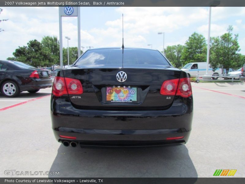 Black / Anthracite 2007 Volkswagen Jetta Wolfsburg Edition Sedan