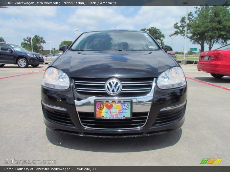 Black / Anthracite 2007 Volkswagen Jetta Wolfsburg Edition Sedan