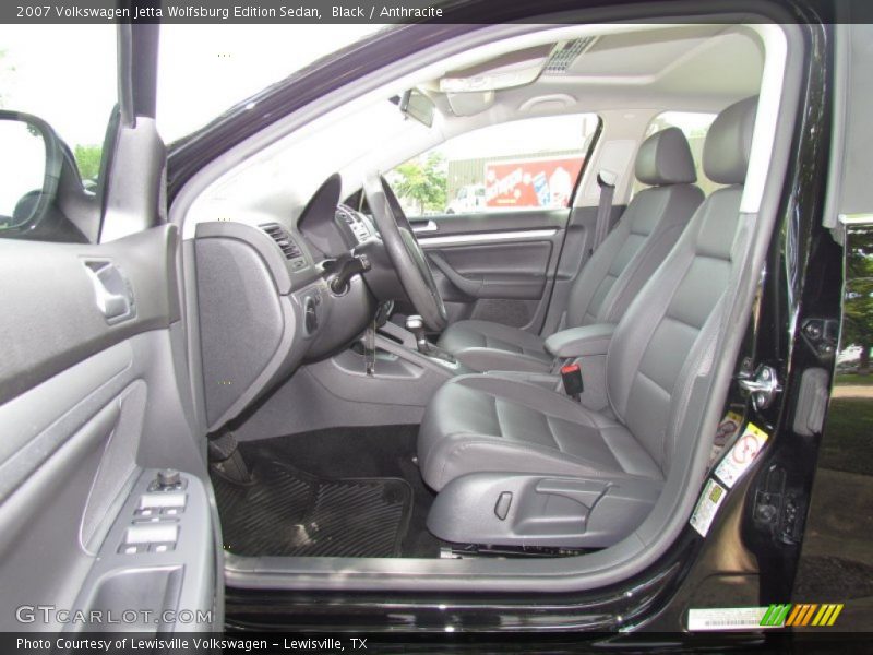Black / Anthracite 2007 Volkswagen Jetta Wolfsburg Edition Sedan