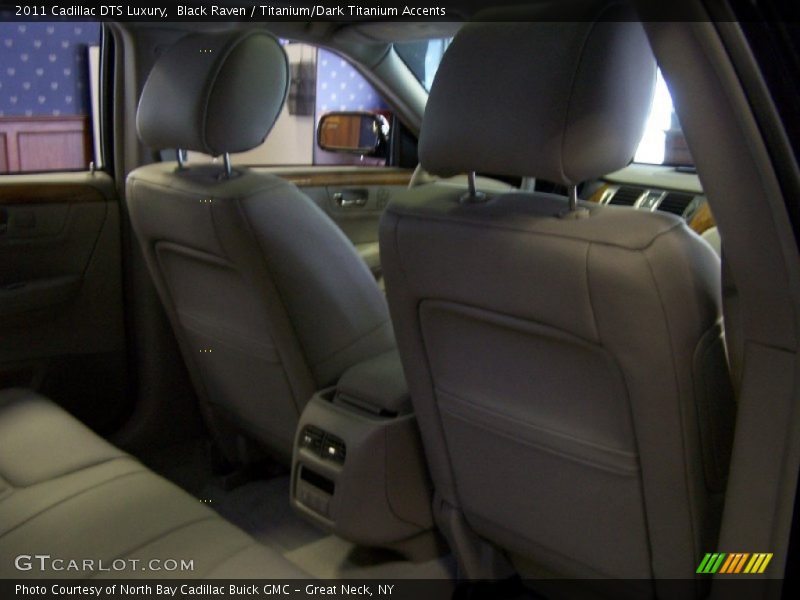 Black Raven / Titanium/Dark Titanium Accents 2011 Cadillac DTS Luxury